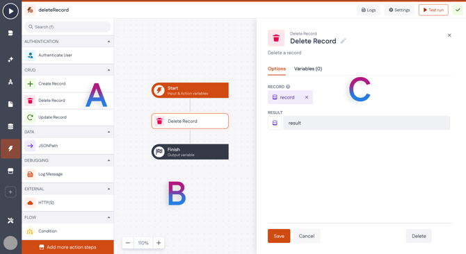 action builder