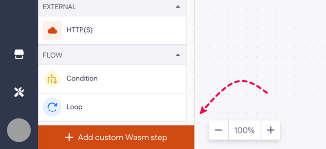 add custom wasm