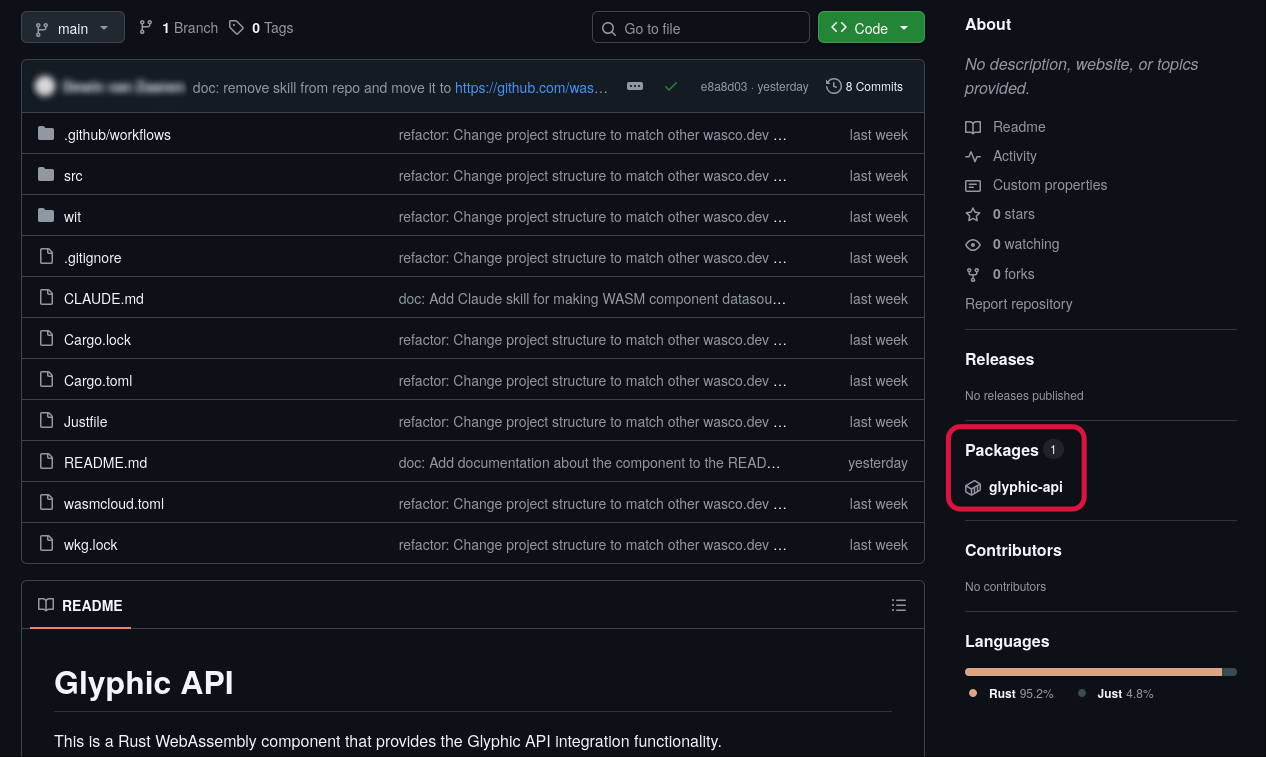 Getting Wasm files