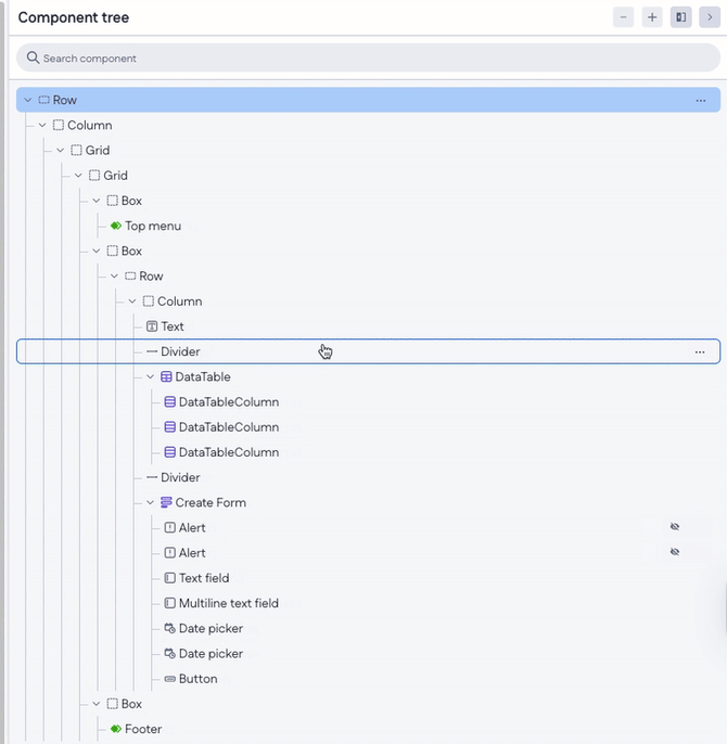 right click for menu